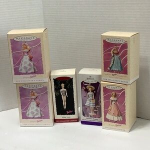 Barbie doll ornaments